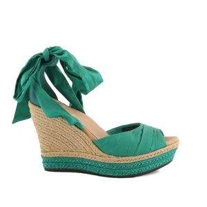 Ugg Espadrille Tie Wedge